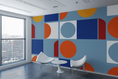 Load image into Gallery viewer, Spectrum Shapes Wallpaper