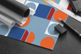 Load image into Gallery viewer, Spectrum Shapes Wallpaper