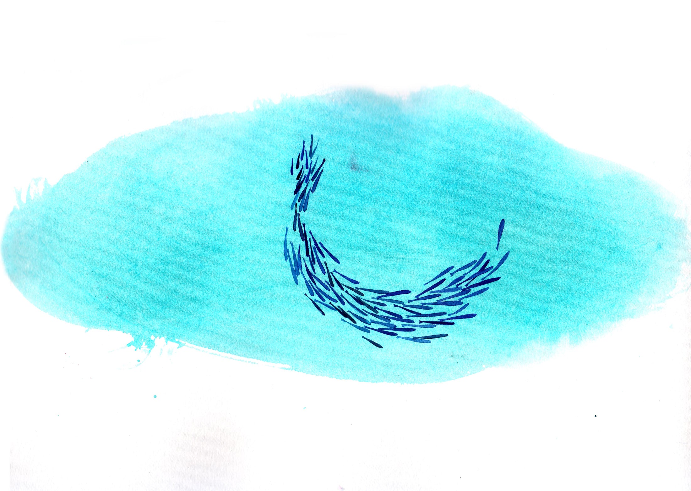 The Blue Waltz Wallpaper