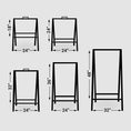 Load image into Gallery viewer, Metal Sandwich Board Signs
