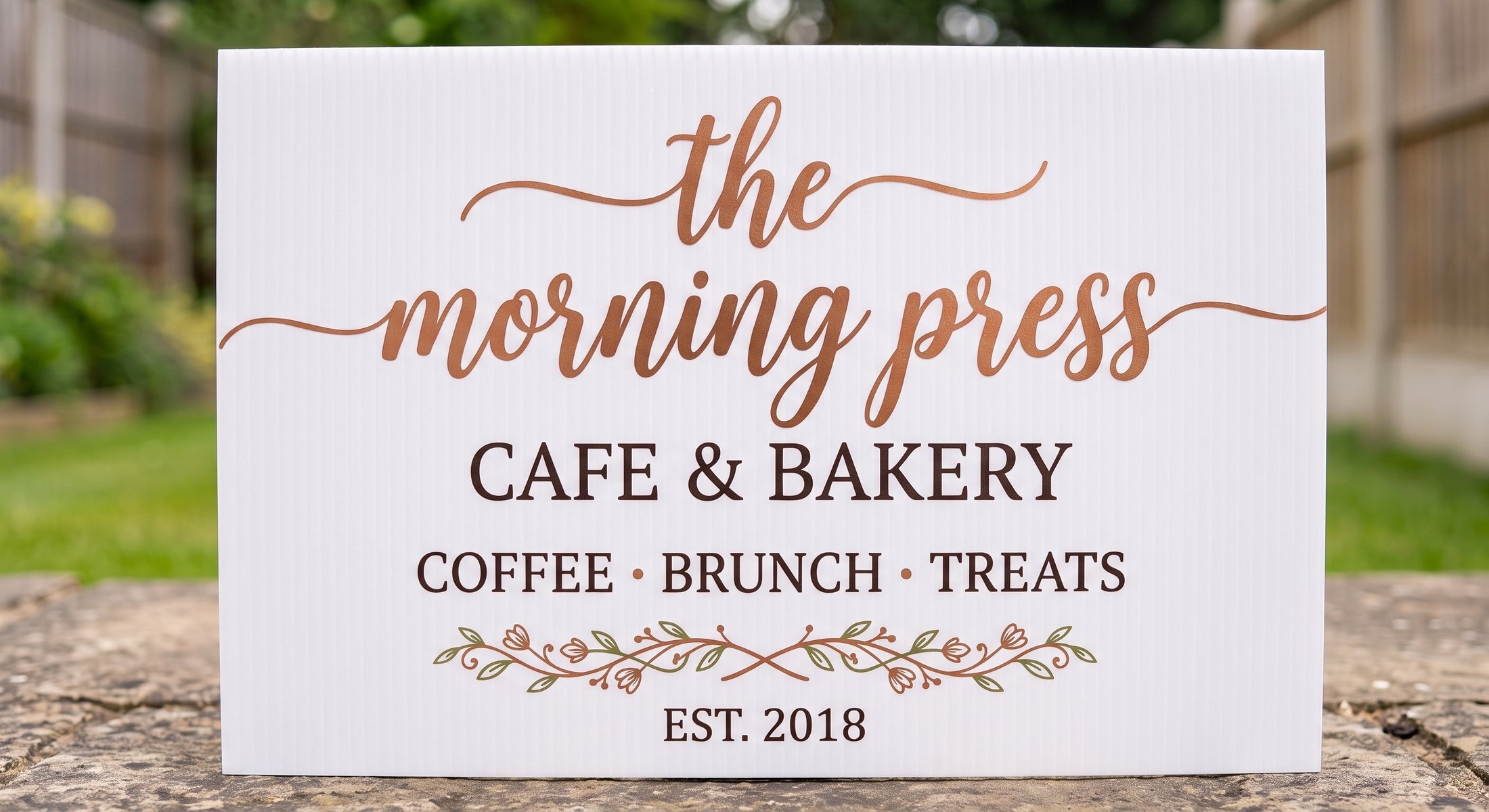 Custom Coroplast Signs