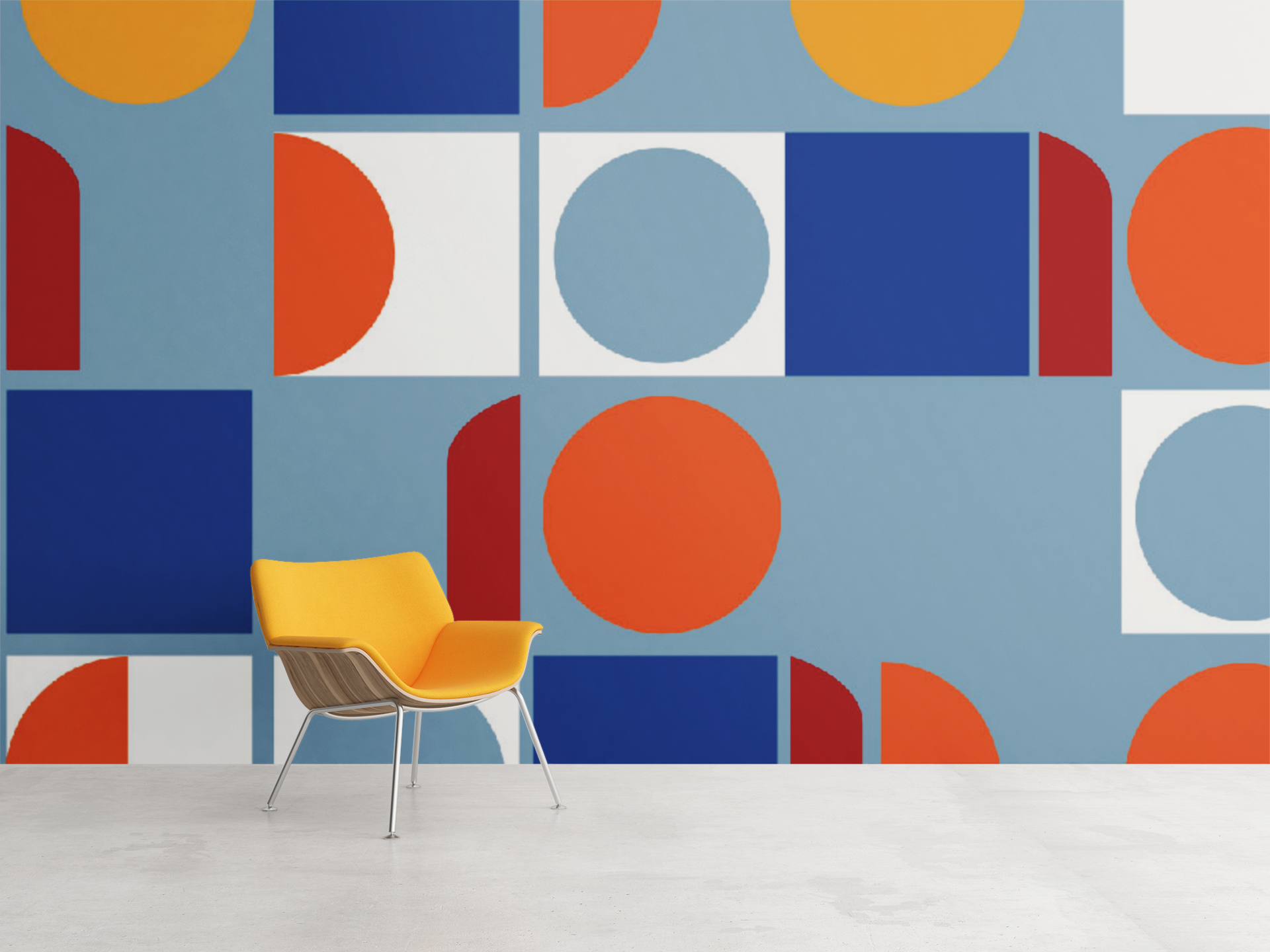 Spectrum Shapes Wallpaper