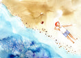 Load image into Gallery viewer, Sandy Toes Wallpaper
