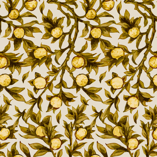 Botanical ornament flower Wallpaper