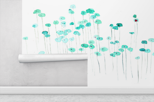 Floating Flora Wallpaper